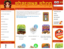 Tablet Screenshot of magicmushroomshop.magicmushroomshop.com